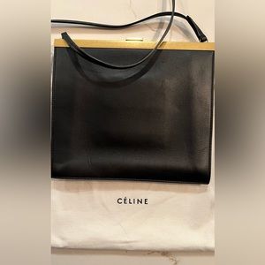 Celine smooth calfskin mini clasp bag
